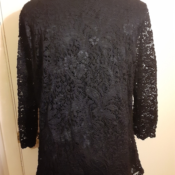 💜5/$25💜 Roz & Ali Lacey double layer size med. - Picture 4 of 6